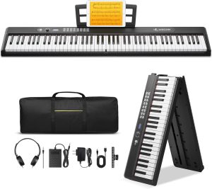 Our Take on the 88-Key Semi-Weighted Foldable Piano