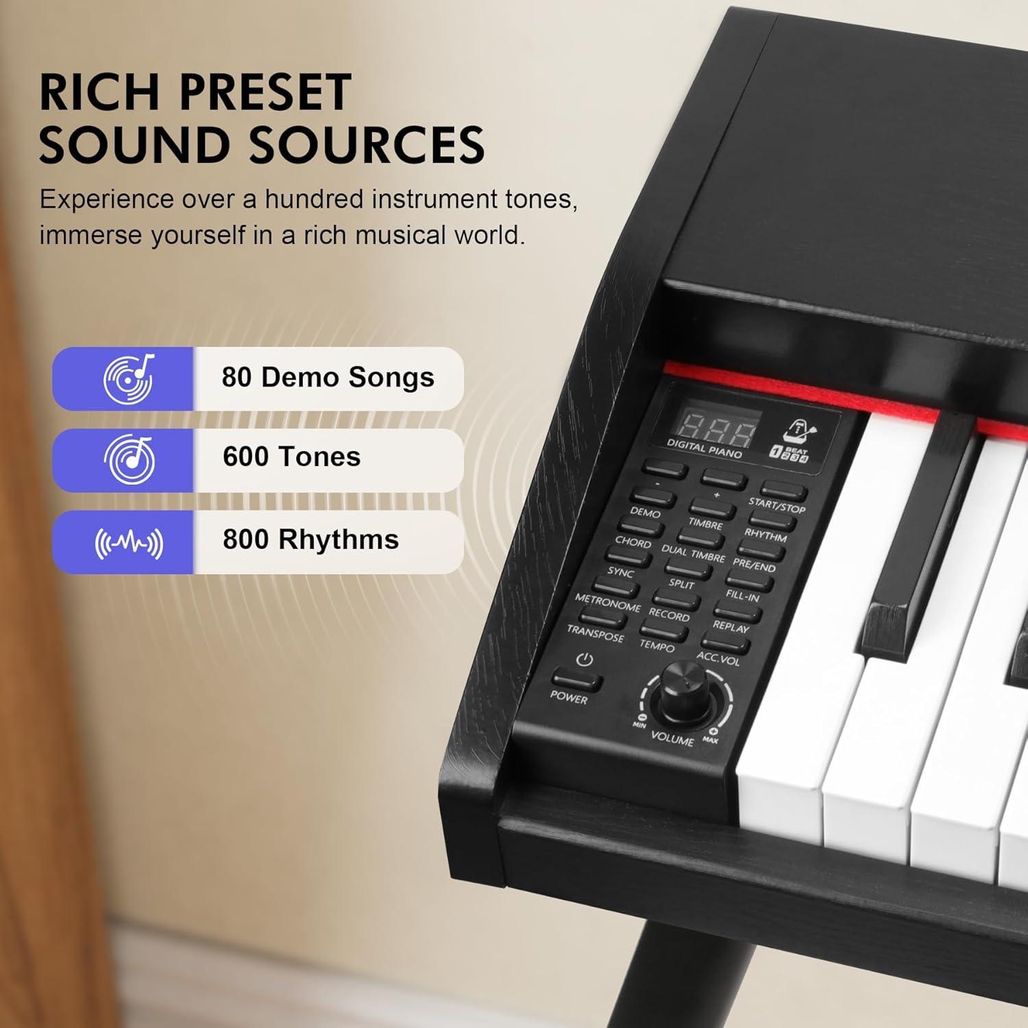 We Explore the Elegant 88-Key Woodgrain Digital Piano